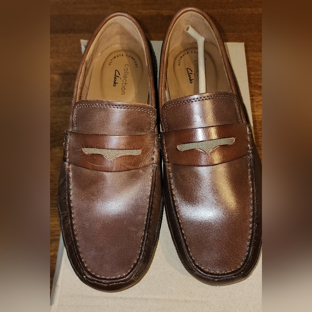 Clarks Men's Ashmont Way Slip-on Loafers size 9 1/2